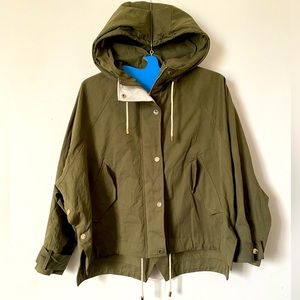 Beautiful Heather green Autumn / Winter Zara jacket